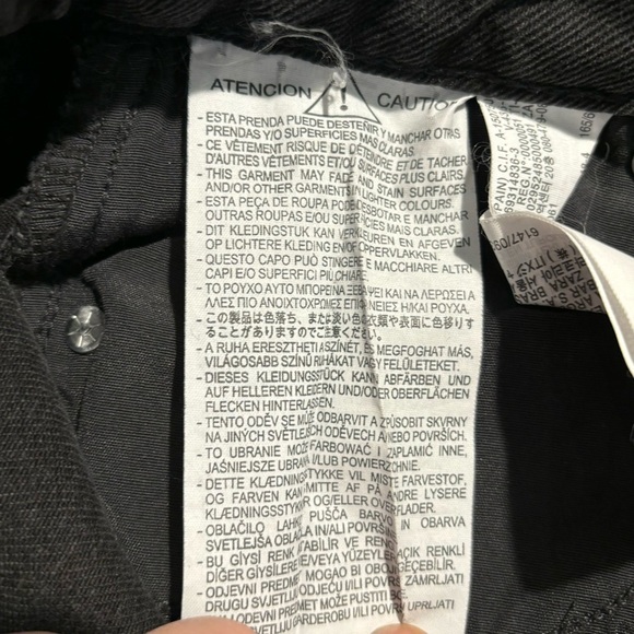 ZARA Sz 4 Button Fly Denim Longer Inseam High Rise Mom Jeans Shorts NEW WITH TAG - Picture 8 of 10